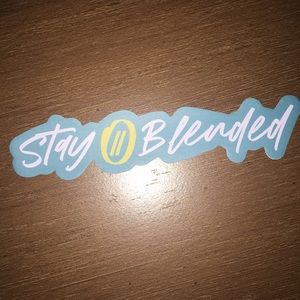 Blenders Eyewear Stay Blended Sticker Decal